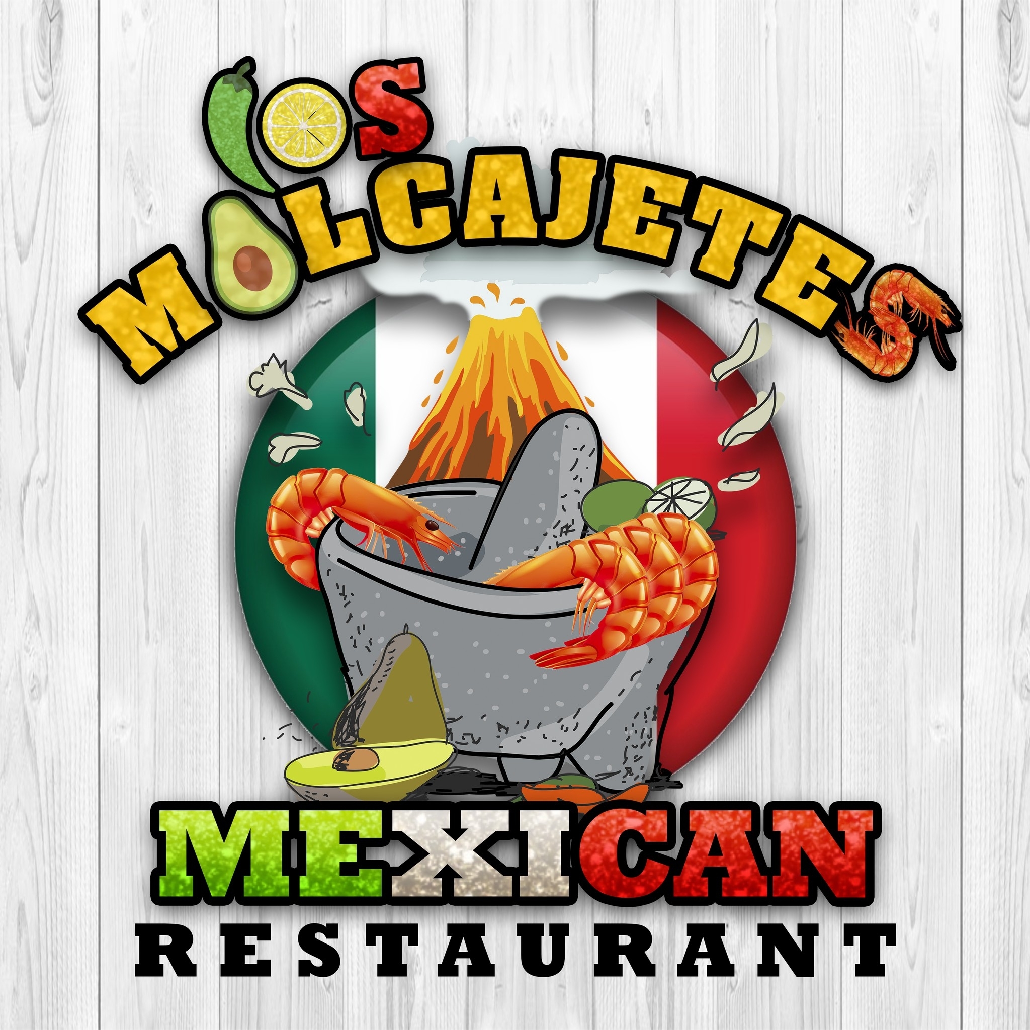 Los Molcajetes Mexican Restaurant Logo